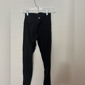 lululemon athletica Black Leggings Size 6